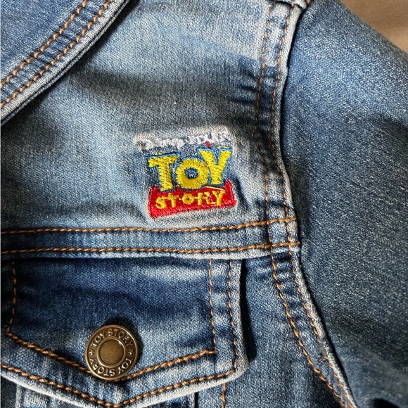 Disney Jackets & Coats Nwt Baby Toy Story 25th Anniversary Denim